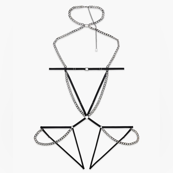 Savage X Fenty Link Up Chain Harness - Picture 4 of 4